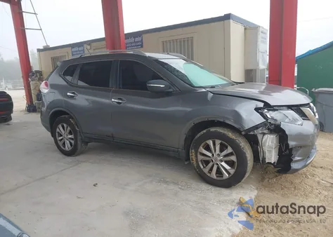 2015 Nissan Rogue Sv from USA, damaged, VIN KNMAT2MT7FP560156